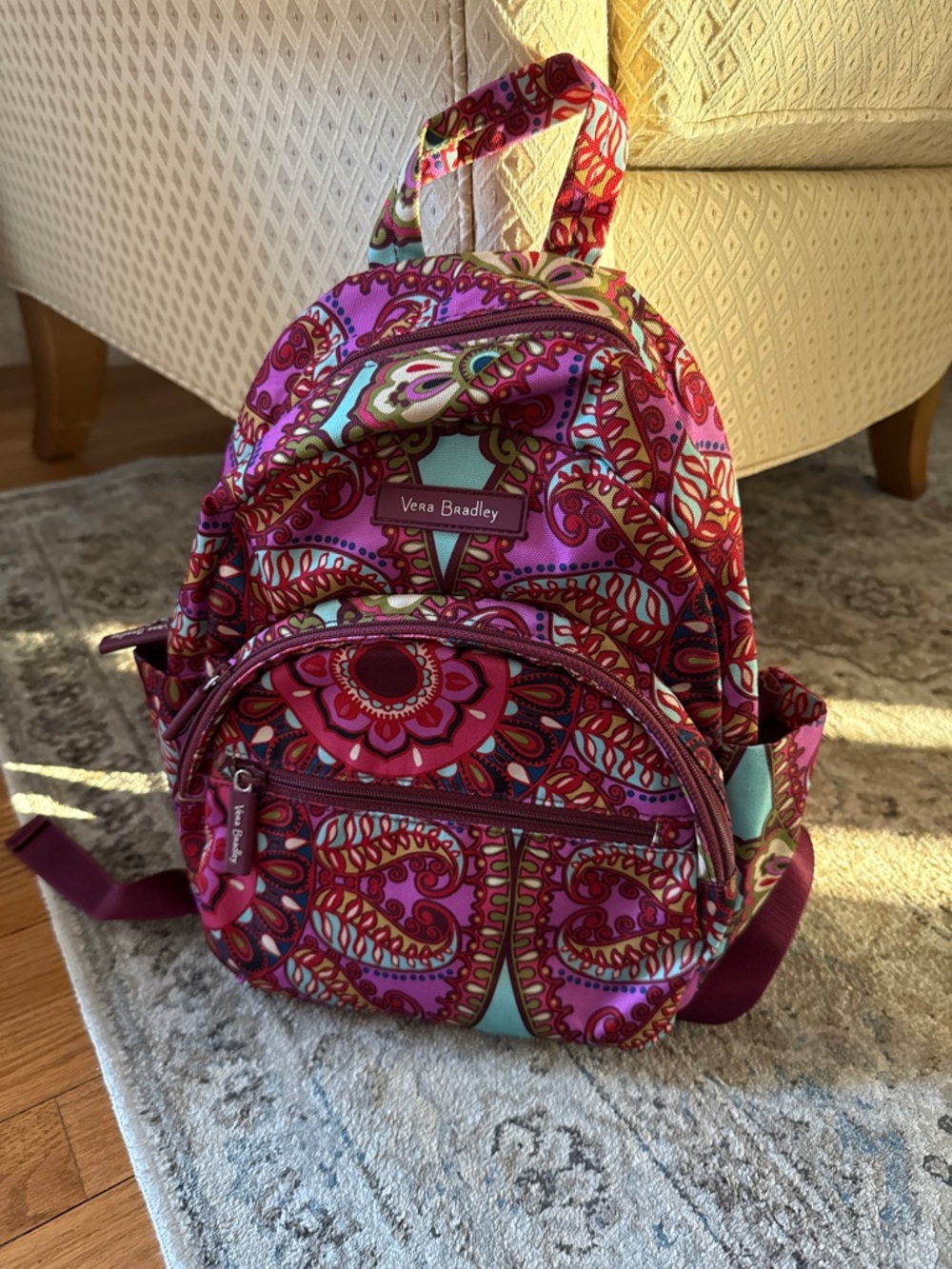 Vera Bradley Campus Purple Women’s Backpack